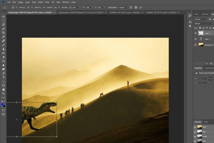 Cara Membesarkan Layer di Photoshop: Panduan Langkah demi Langkah 2 116a25c7a59725c