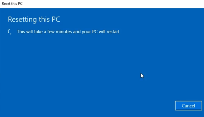 Cara Membatalkan Reset Windows 10: Panduan Langkah Demi Langkah 1 116a25c7c0337e1