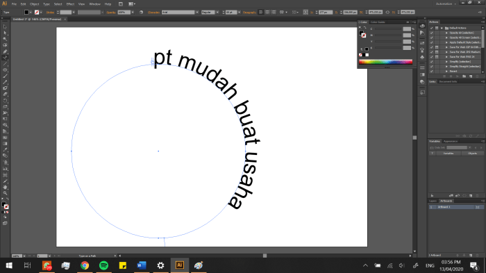 Cara Membuat Bentuk Bergelombang yang Dinamis di Photoshop 2 116a25c7daa8abf
