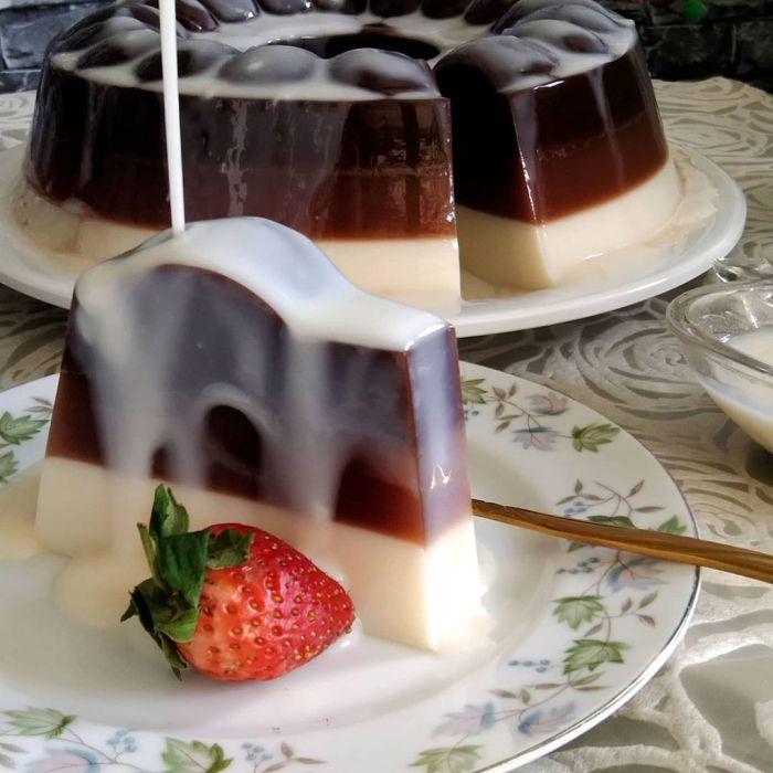 Cara Membuat Puding Agar-agar Coklat yang Lembut dan Lezat 2 116a25c8912bfc1