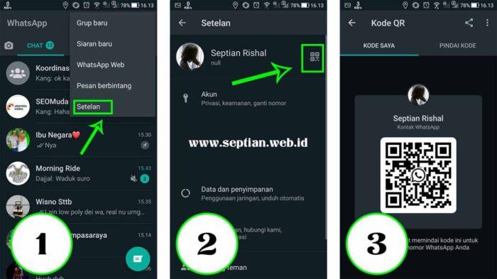Cara Mudah Scan Kode QR WhatsApp dari HP ke HP 1 116a25c8f50e5a7