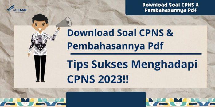 Soal CPNS PDF Panduan Lengkap Persiapan Ujian 2 116a25d0160b2e0