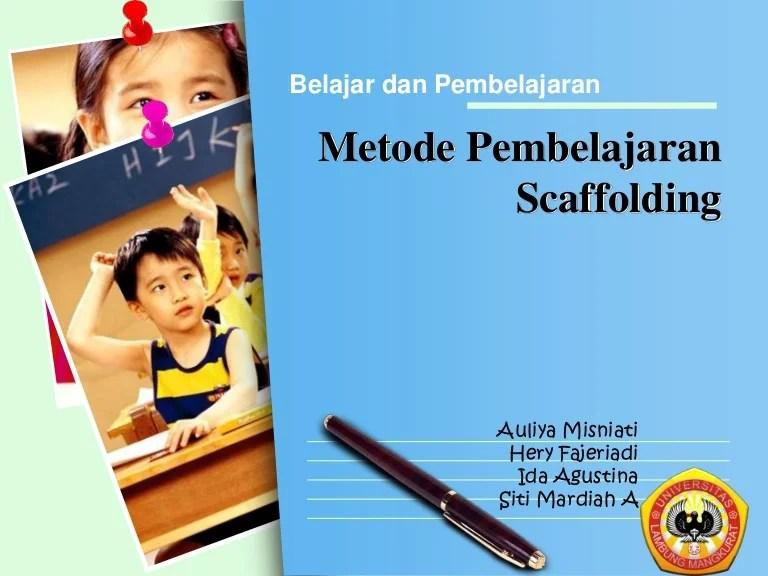 Metode Pembelajaran Scaffolding: Dukungan untuk Siswa Pemula 2 116a25d6e32c9b2