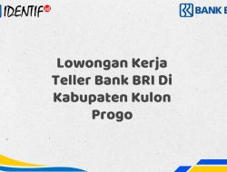 Lowongan Kerja Teller Bank BRI Di Kabupaten Kulon Progo Tahun 2025 (Daftar Sekarang)